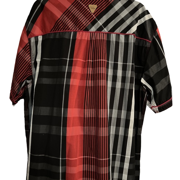 Veno Plaid & striped mens botton down shirt - Picture 2 of 4